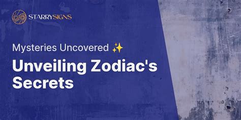  Zodiac: Una serie che esplora il mistero delle costellazioni e l'impatto sulla vita quotidiana di un detective fuori dal comune!