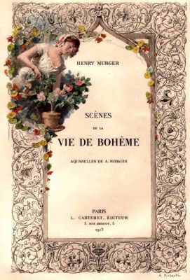 La Vie de Bohème!  Un racconto di vita bohémienne con un pizzico di dramma e amore non corrisposto!