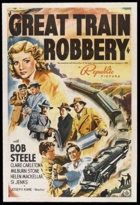 The Great Train Robbery A Tale of Daring Deception and Early Cinematic Brilliance!